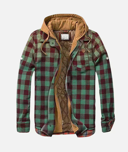 Alain™ | Patchwork blazer met ruiten