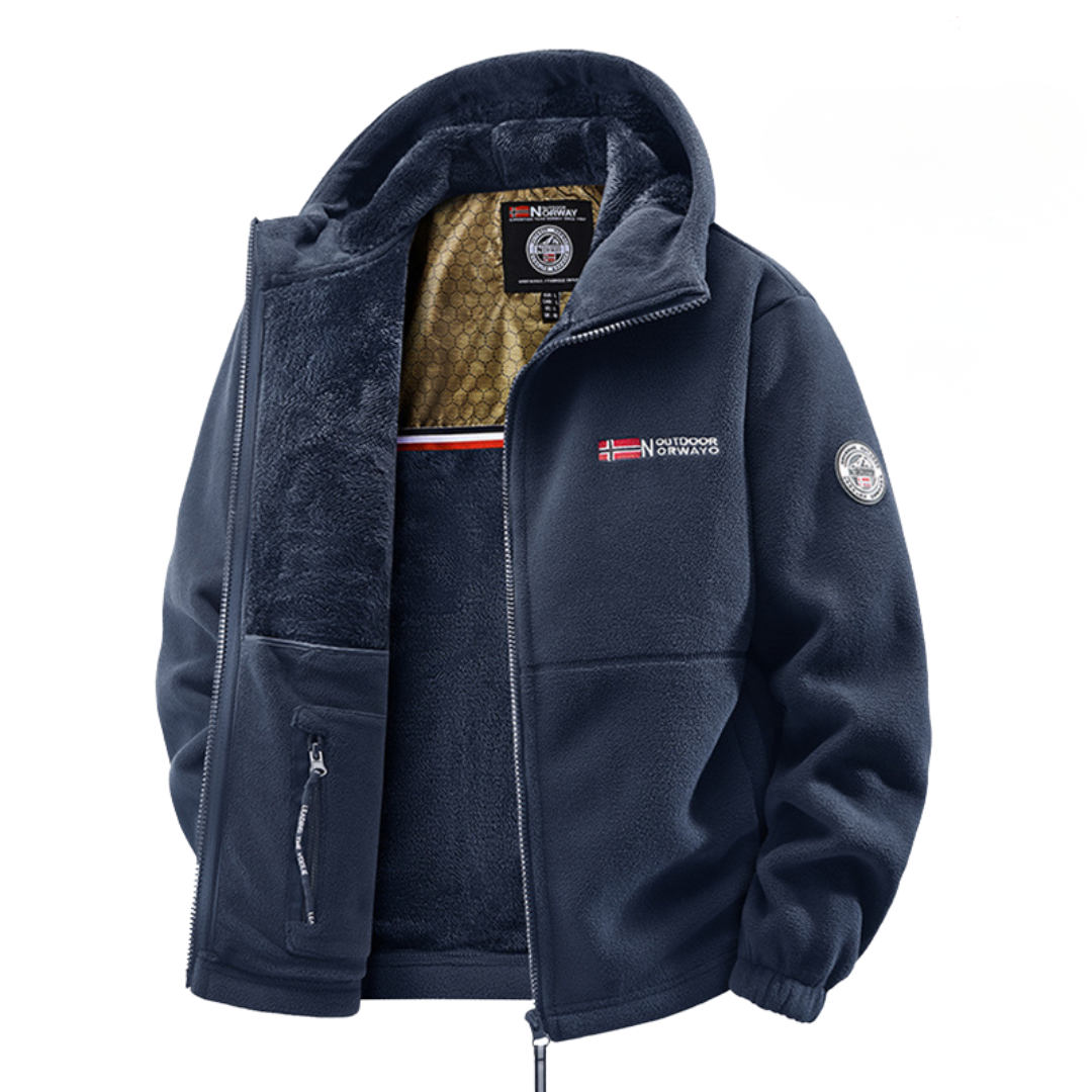 Kolman™ | Premium Winterjas – Warme Fleecevoering & Winddichte Shell