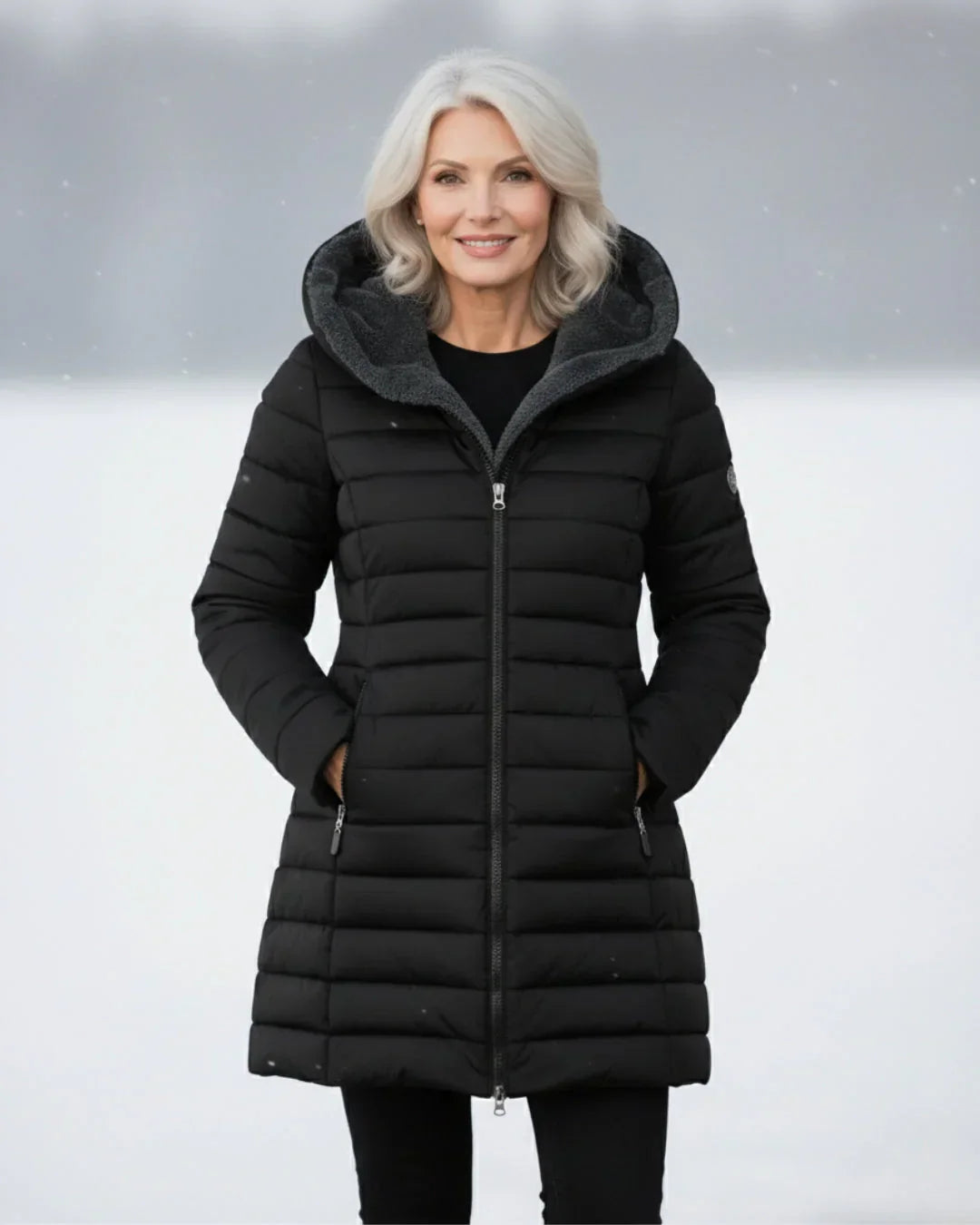 Olivia™ | Ultra-Warme Gewatteerde Winterjas – Gezellige Comfort Ontmoet Tijdloze Elegant