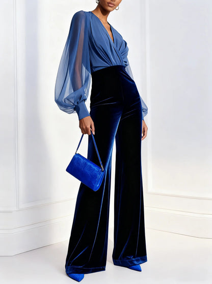 Maud™ - Elegante jumpsuit met V-hals