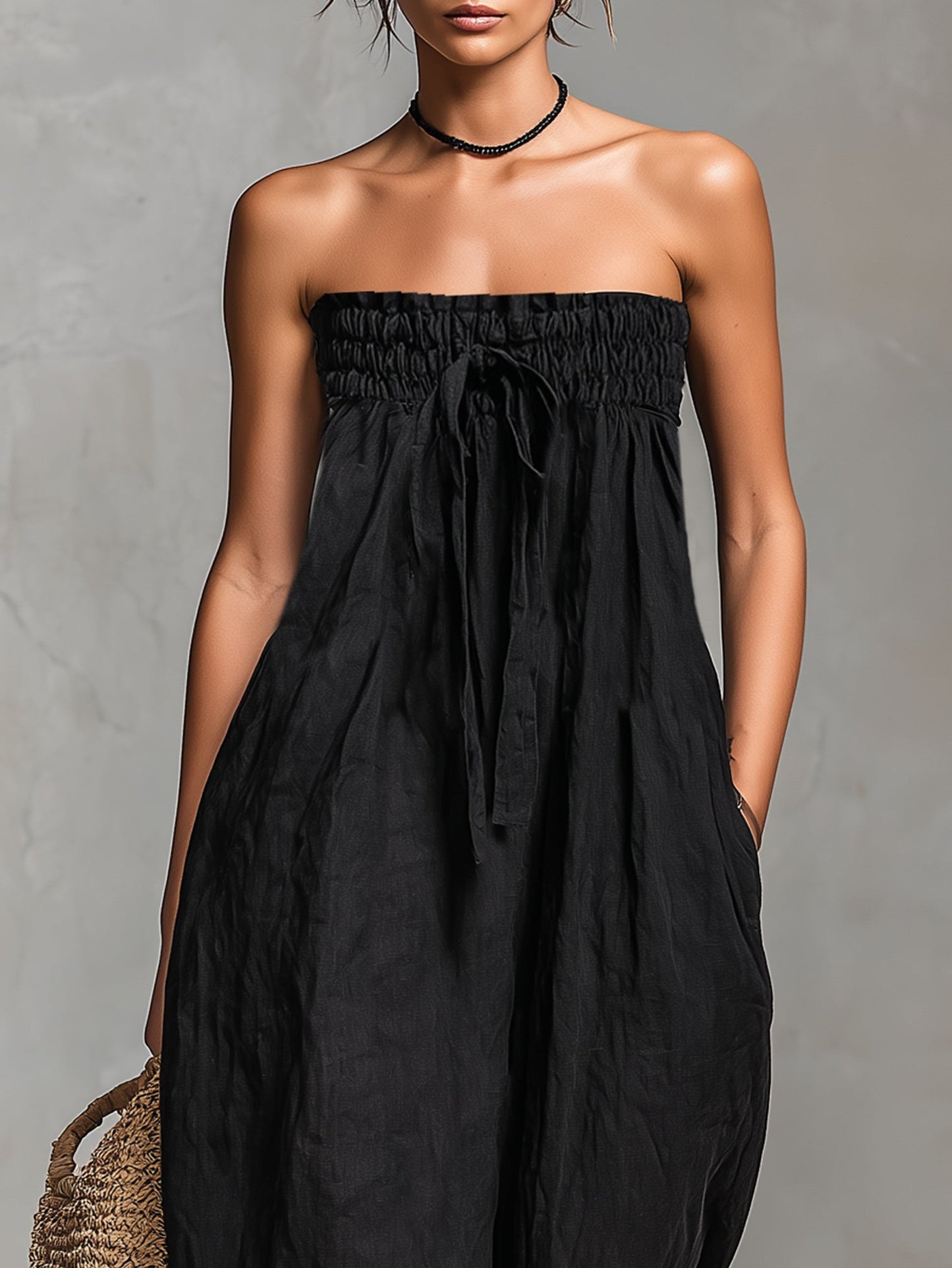 Nina™ - Elegante straploze jumpsuit