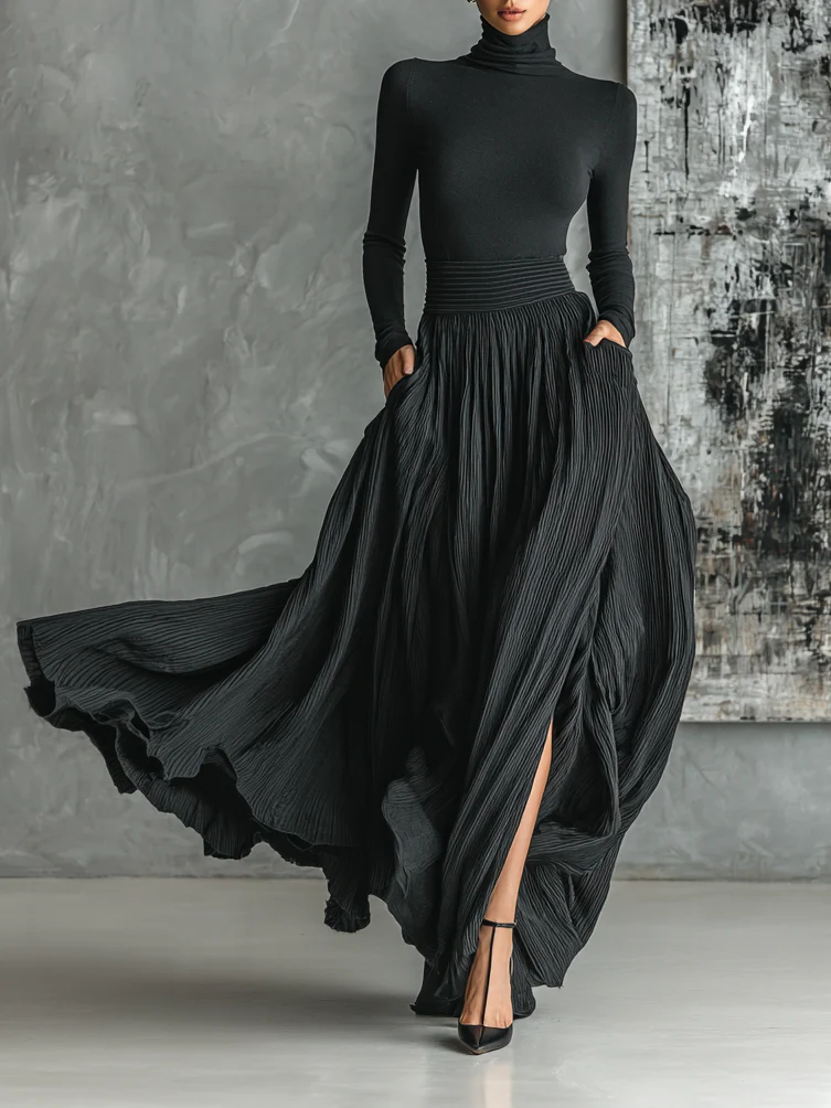 Eva™ - Elegantes Set mit Plissee-Rock