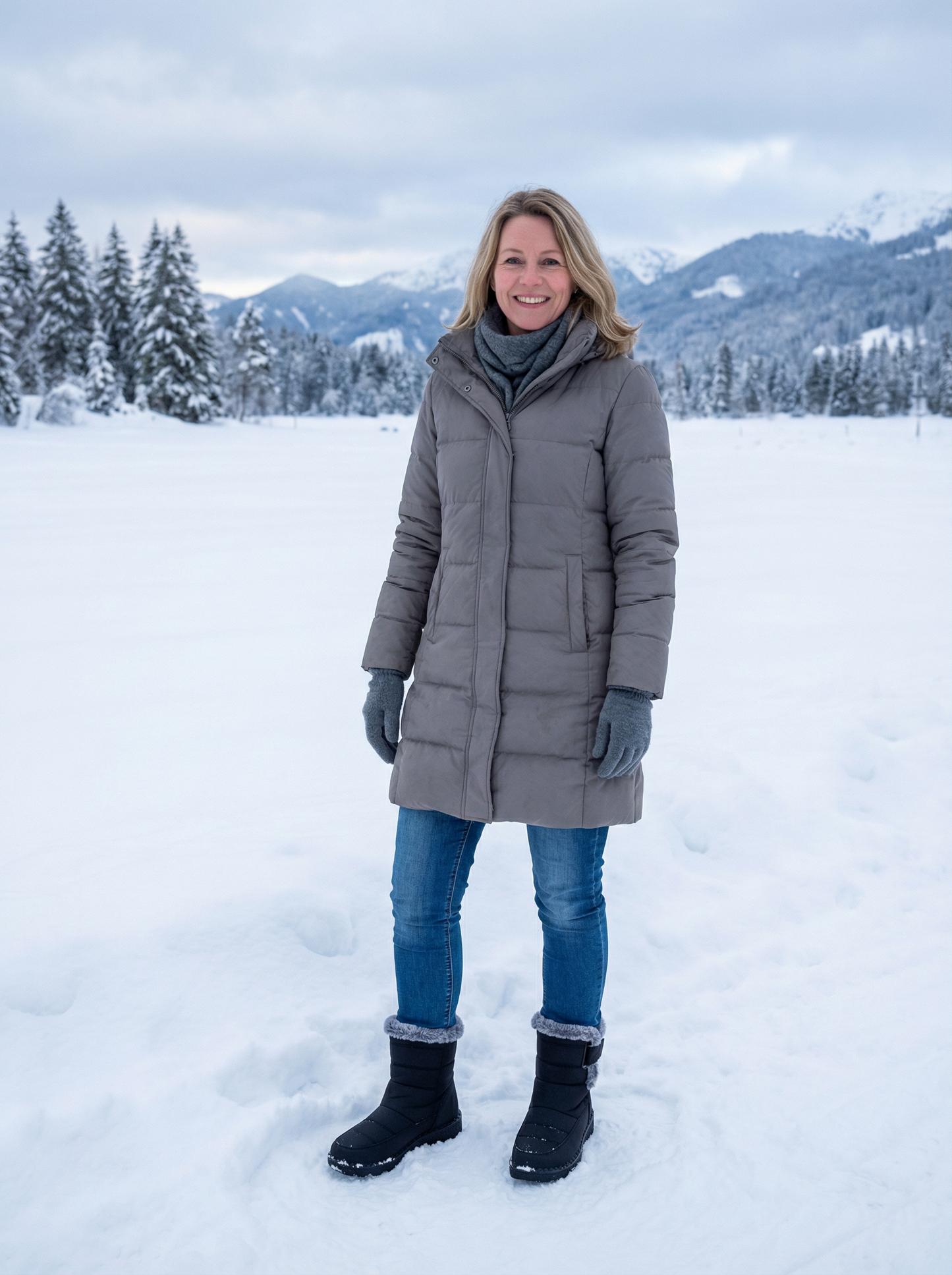 Elara™ Winterlaarzen – Warm, Antislip & Waterafstotend