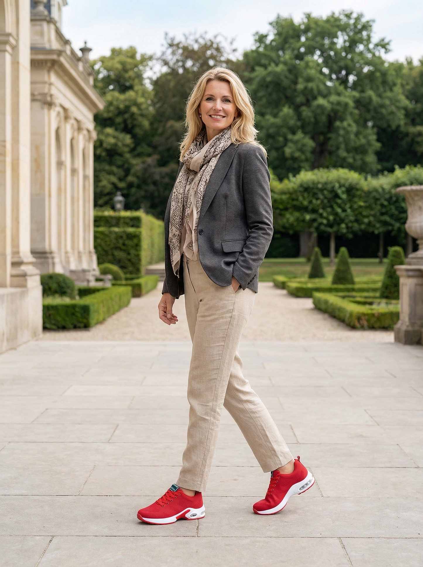 StepCare™ – Orthopedische Dames Sneakers: Stijlvol & Pijnvrij Staan