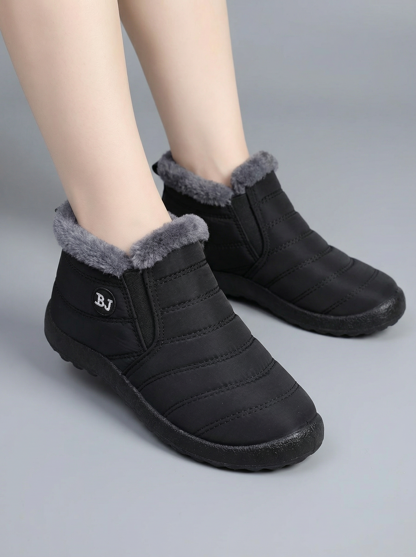Vermeer Mode | Elegante en Minimalistische Winterlaarzen met Antislipzool