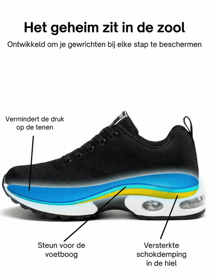 StepCare™ – Orthopedische Dames Sneakers: Stijlvol & Pijnvrij Staan